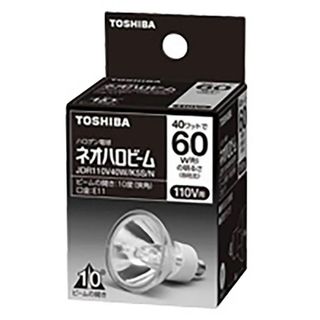 トウシバ(東芝)の【在庫あり】東芝 ネオハロビーム ６０Ｗ形 JDR110V40W/K5S/N(蛍光灯/電球)