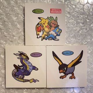 ポケモン - ポケモン デコキャラ シール パン 25周年 ピカチュウ ミライドン カイデン