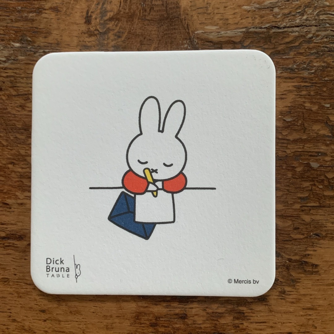 miffy(ミッフィー)のミッフィー　コースター エンタメ/ホビーのおもちゃ/ぬいぐるみ(キャラクターグッズ)の商品写真