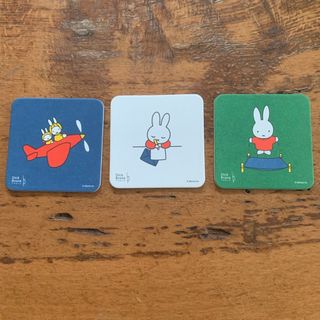 ミッフィー(miffy)のミッフィー　コースター(キャラクターグッズ)