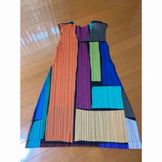 プリーツプリーズイッセイミヤケ(PLEATS PLEASE ISSEY MIYAKE)のpleatspleaseワンピース　チュニック(ミニワンピース)