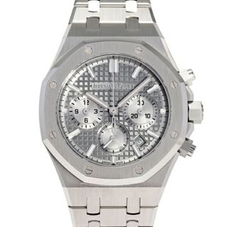 オーデマピゲ(AUDEMARS PIGUET)のオーデマ・ピゲ AUDEMARS PIGUET ロイヤルオーク クロノグラフ 26715ST.OO.1356ST.02 シルバー文字盤 未使用 腕時計 メンズ(腕時計(アナログ))