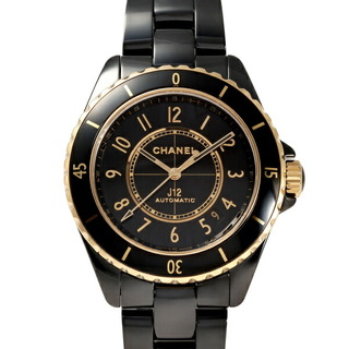 シャネル(CHANEL)のシャネル CHANEL J12 H9541 ブラック/アラビア文字盤 未使用 腕時計 メンズ(腕時計(アナログ))