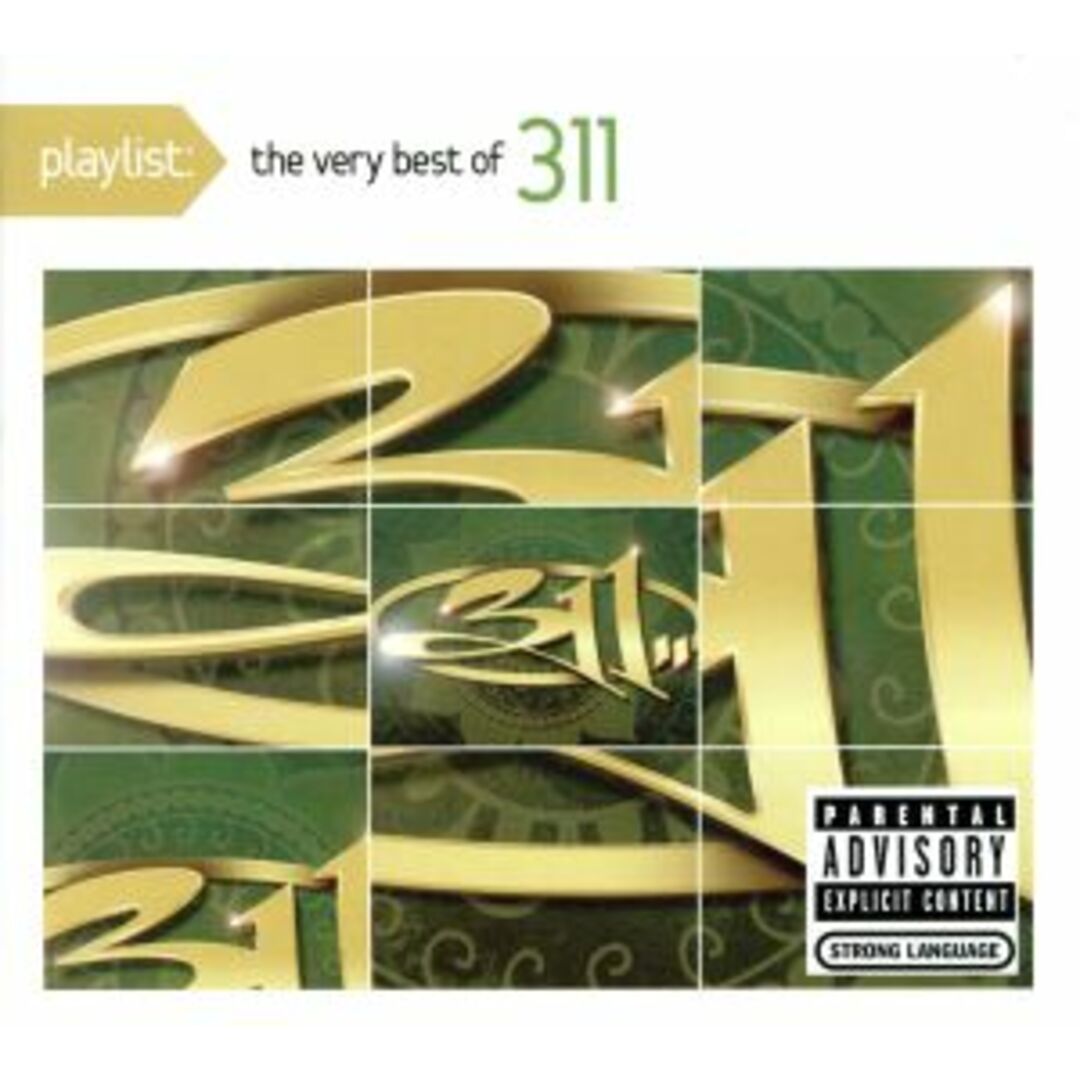 【輸入盤】Ｐｌａｙｌｉｓｔ：　Ｔｈｅ　Ｖｅｒｙ　Ｂｅｓｔ　ｏｆ　３１１　（Ｄｉｇ）　（Ｅｃｏ） エンタメ/ホビーのCD(ポップス/ロック(洋楽))の商品写真