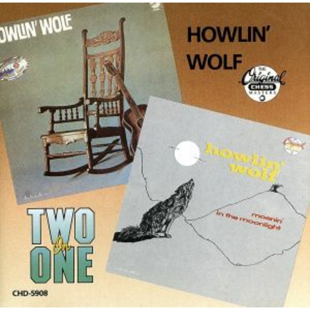 【輸入盤】Ｍｏａｎｉｎ　ｉｎ　ｔｈｅ　Ｍｏｏｎｌｉｇｈｔ　＆　Ｈｏｗｌｉｎ　Ｗｏｌｆ エンタメ/ホビーのCD(ブルース)の商品写真