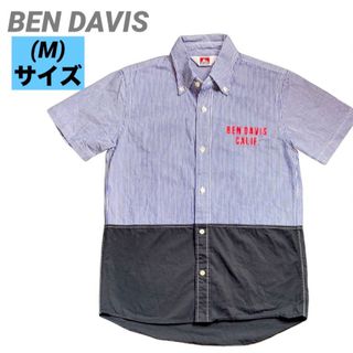 BEN DAVIS - BEN DAVIS ベンデイビス　メンズ　シャツ　ストライプ　M オシャレ　匿名