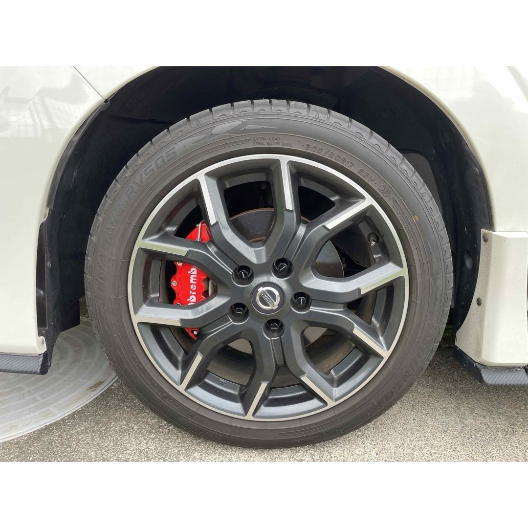 日産(ニッサン)の美品/希少 C27 セレナ nismo 純正 アルミホイール 205/50R17 自動車/バイクの自動車(タイヤ・ホイールセット)の商品写真