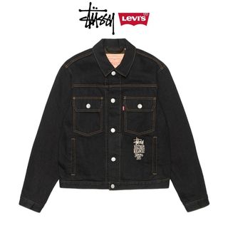 ステューシー(STUSSY)の新品 levi's × stussy crispy rinse trucker(Gジャン/デニムジャケット)