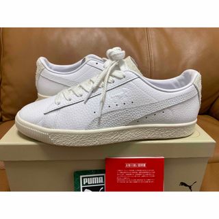 プーマ(PUMA)のPUMA ホワイト Clyde Premium スニーカー　新品　27cm(スニーカー)