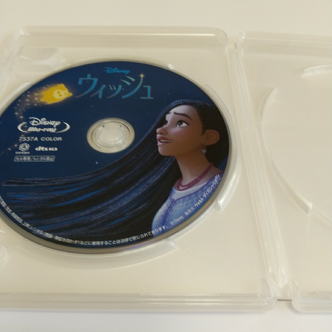 Disney(ディズニー)の「ウィッシュMovieNEX」ブルーレイ＋純正ケース付 エンタメ/ホビーのDVD/ブルーレイ(外国映画)の商品写真