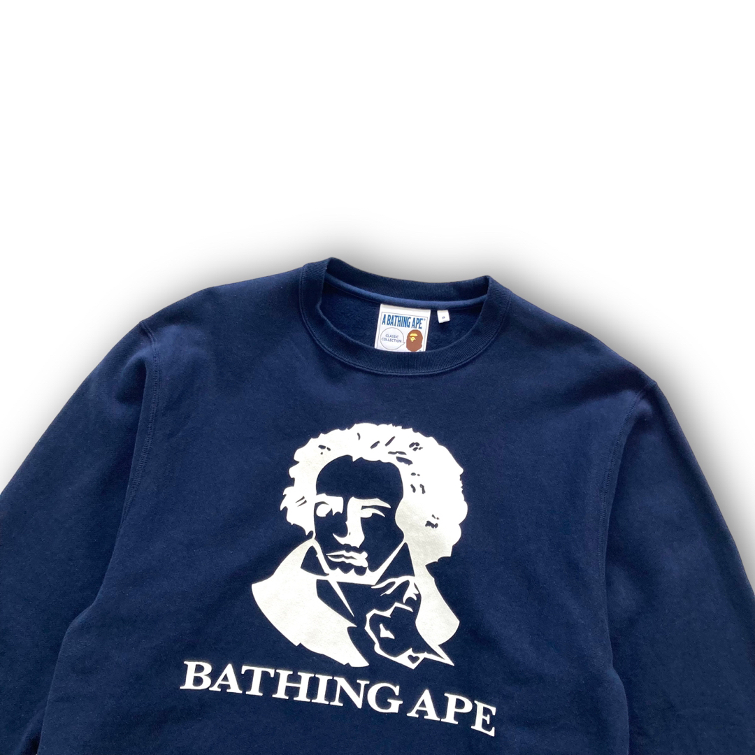 A BATHING APE(アベイシングエイプ)の【A BATHING APE】アベイシングエイプ ベートーヴェン スウェット メンズのトップス(スウェット)の商品写真