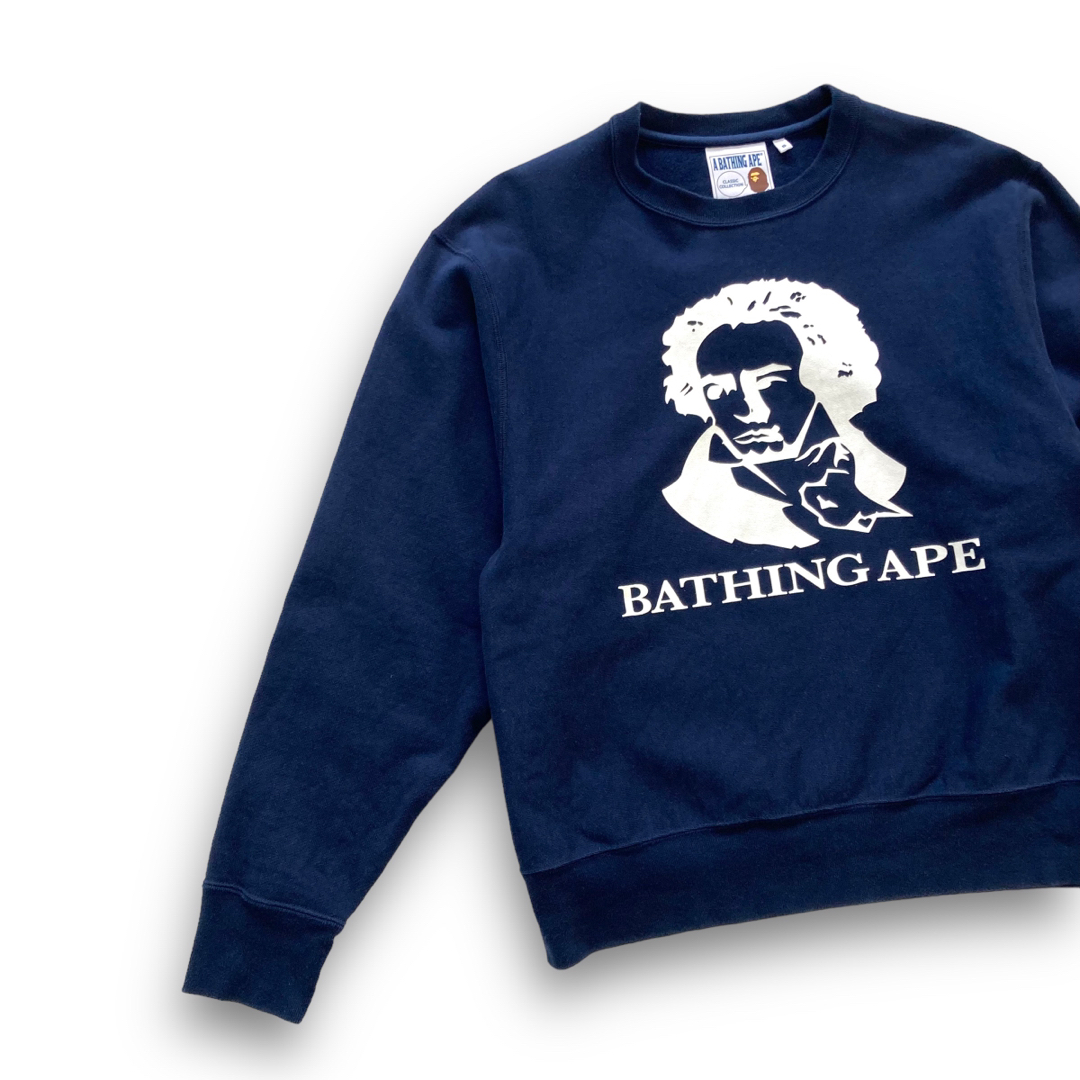 A BATHING APE(アベイシングエイプ)の【A BATHING APE】アベイシングエイプ ベートーヴェン スウェット メンズのトップス(スウェット)の商品写真