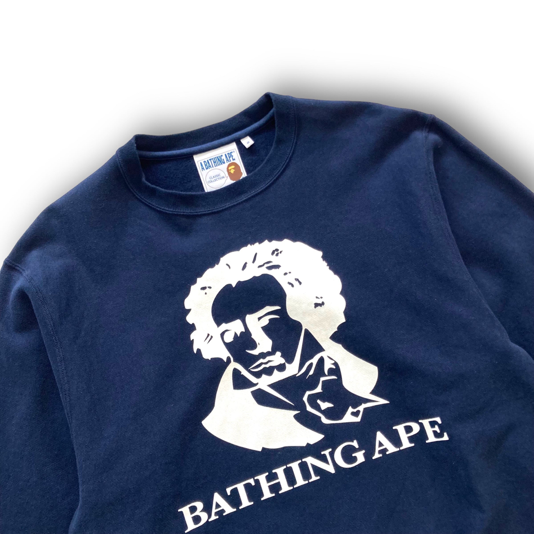 A BATHING APE(アベイシングエイプ)の【A BATHING APE】アベイシングエイプ ベートーヴェン スウェット メンズのトップス(スウェット)の商品写真