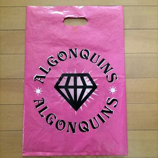 アルゴンキン(ALGONQUINS)のALGONQUINS　ショップ袋　ビニール　バッグ　ショッパー(ショップ袋)