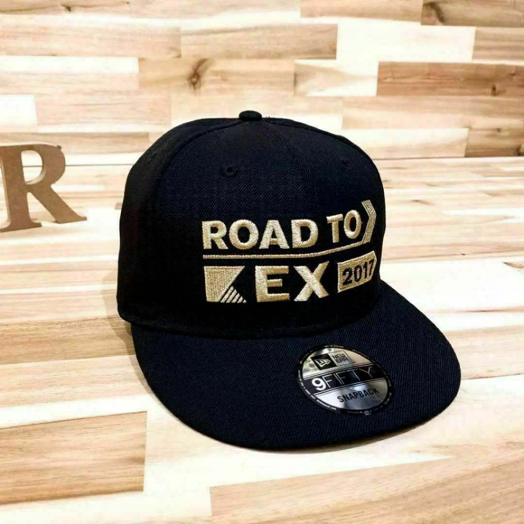 NEW ERA(ニューエラー)の非売品/超激レア【ニューエラ】ROAD TO EX 2017 キャップ黒 バンド メンズの帽子(キャップ)の商品写真