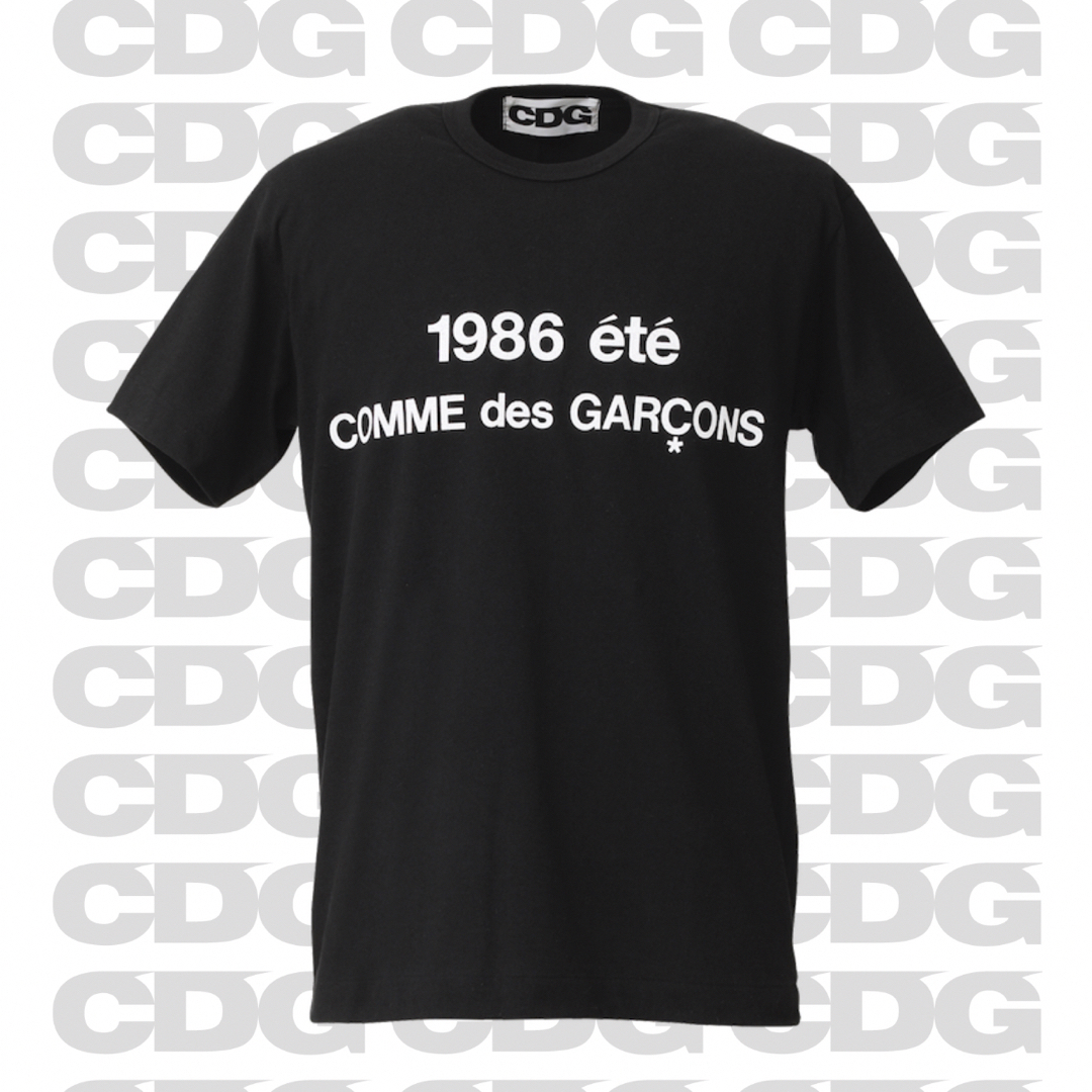 COMME des GARCONS(コムデギャルソン)の1986 T-shirt コムデギャルソン新品未使用タグ付き メンズのトップス(Tシャツ/カットソー(半袖/袖なし))の商品写真