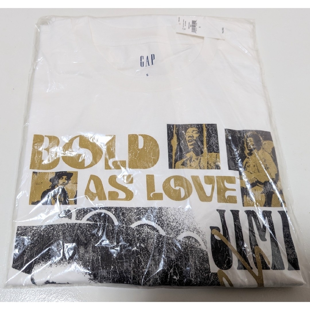 GAP(ギャップ)のJimi Hendrix プリントTシャツ 白ホワイト S / ジミヘン GAP メンズのトップス(Tシャツ/カットソー(半袖/袖なし))の商品写真