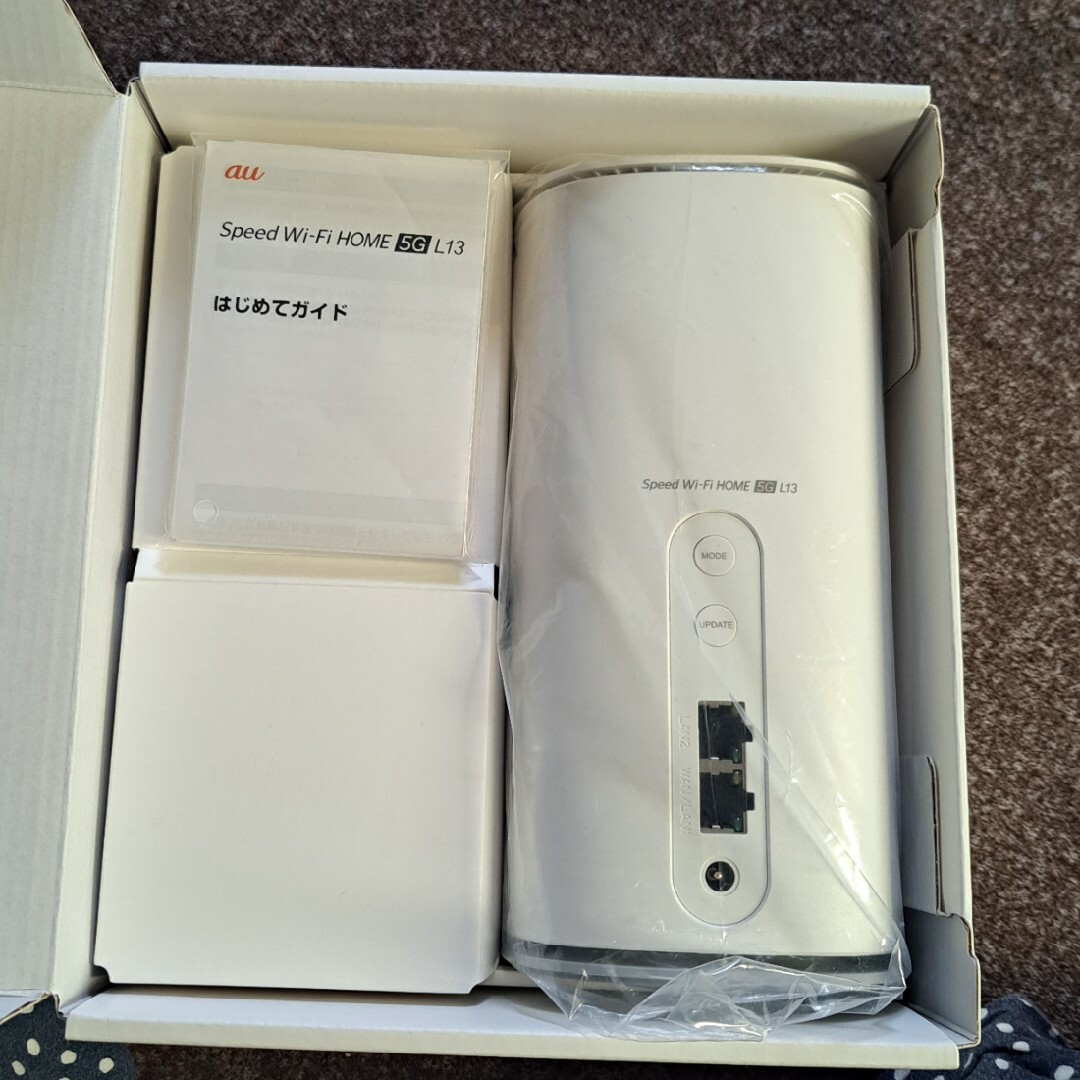 WiMAX Speed Wi-Fi HOME 5G L13 ホームルーター WiMAX Speed Wi-Fi HOME 5G L13 ホームルーター