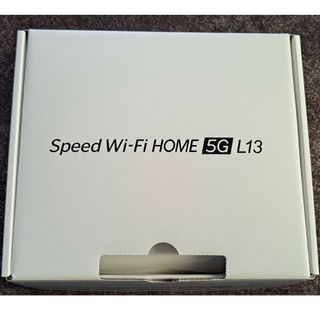 ゼットティーイー(ZTE)のWiMAX Speed Wi-Fi HOME 5G L13  ホームルーター(その他)