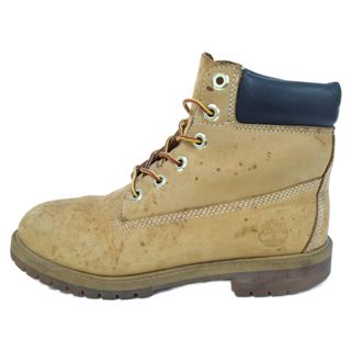 ティンバーランド(Timberland)のTimberland ティンバーランド プレミアム ウォータープルーフ 6ホール レースアップ ショートブーツ ブラウン 12909W US5.5(ブーツ)