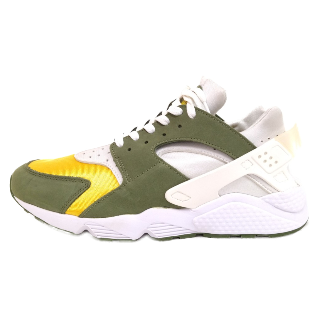 NIKE(ナイキ)のNIKE ナイキ ×STUSSY AIR HUARACHE LE DESERT OAK ステューシー エアハラチ デザートオーク ローカットスニーカー US11/29cm カーキ/ホワイト DD1381-300 メンズの靴/シューズ(スニーカー)の商品写真