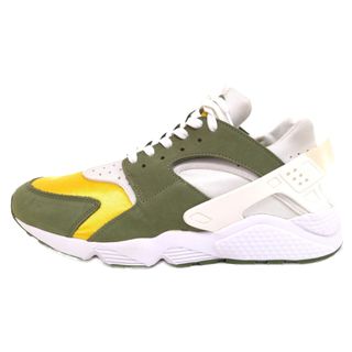 ナイキ(NIKE)のNIKE ナイキ ×STUSSY AIR HUARACHE LE DESERT OAK ステューシー エアハラチ デザートオーク ローカットスニーカー US11/29cm カーキ/ホワイト DD1381-300(スニーカー)