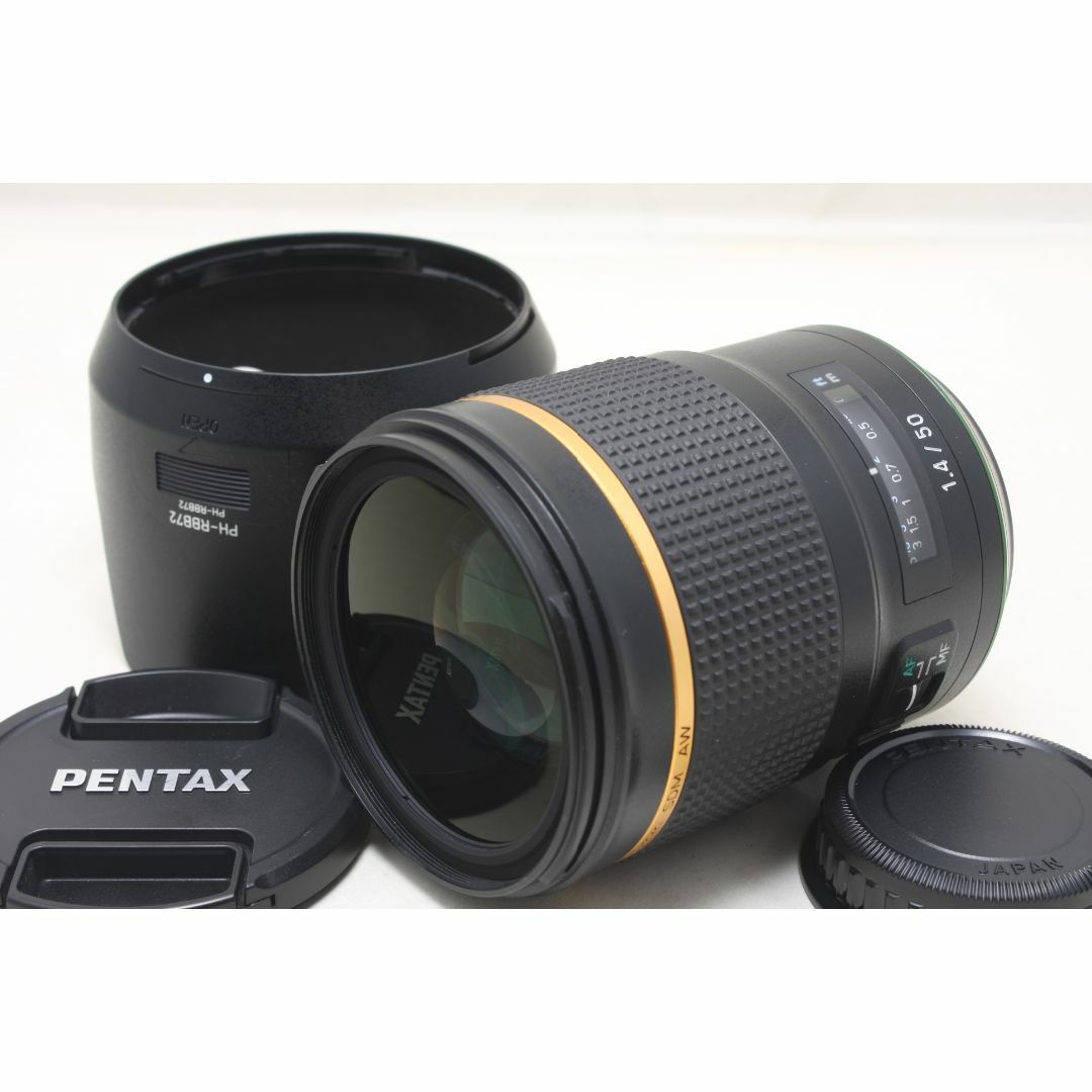 PENTAX(ペンタックス)の★美品★ ペンタックス HD D FA ★ 50mm F1.4 SDM AW スマホ/家電/カメラのカメラ(レンズ(単焦点))の商品写真