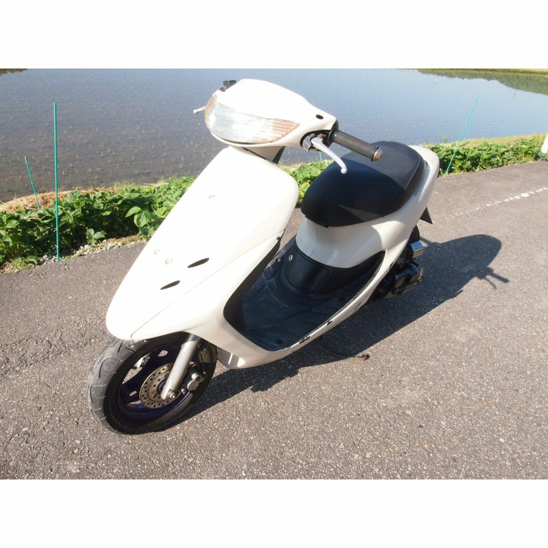 ホンダ(ホンダ)のホンダDIOZXクリーム色実働富山、石川、金沢 自動車/バイクのバイク(車体)の商品写真