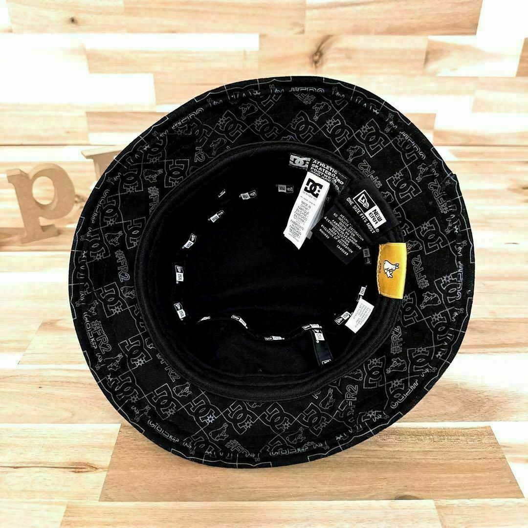 NEW ERA(ニューエラー)の激レア【ニューエラ×エフアールツー×DC】トリプル コラボ ハット 黒ブラック メンズの帽子(ハット)の商品写真