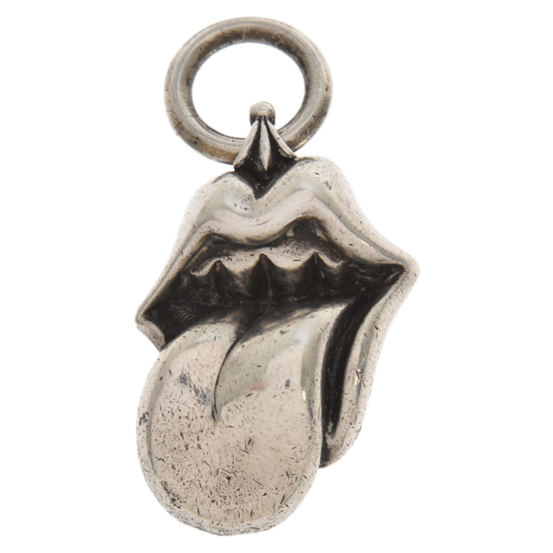 Chrome Hearts(クロムハーツ)のCHROME HEARTS クロムハーツ LIPS & TONGUE CHARM ローリングストーンズ リップ タン ネックレストップ シルバー メンズのアクセサリー(ネックレス)の商品写真