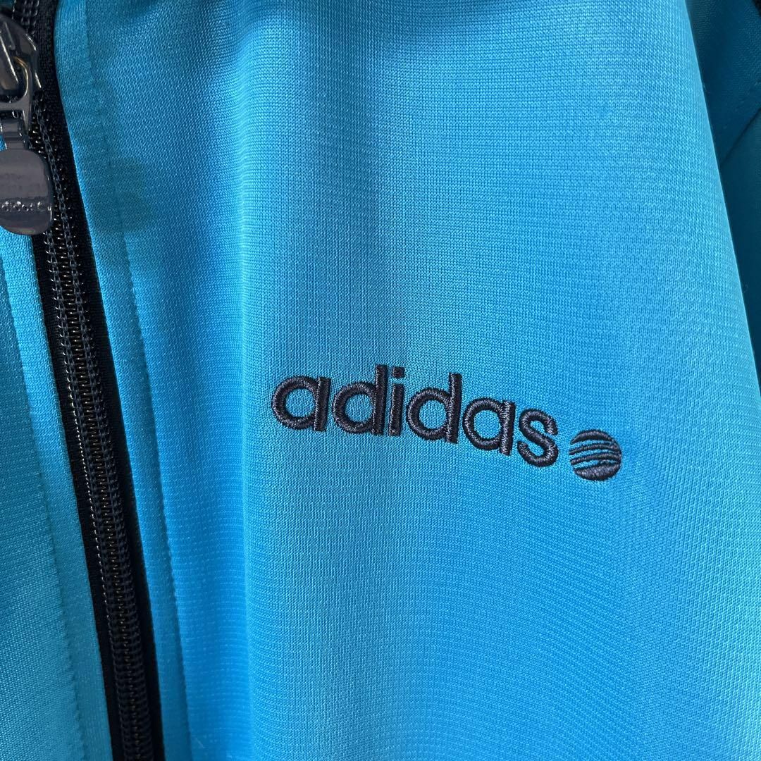 U3adidas トラックジャージ　バイカラー　ストライプ　ジップアップＬメンズ メンズのトップス(ジャージ)の商品写真