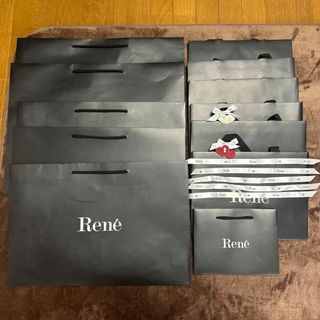 ルネ(René)のRene ショッパー12枚＆リボンセット(その他)