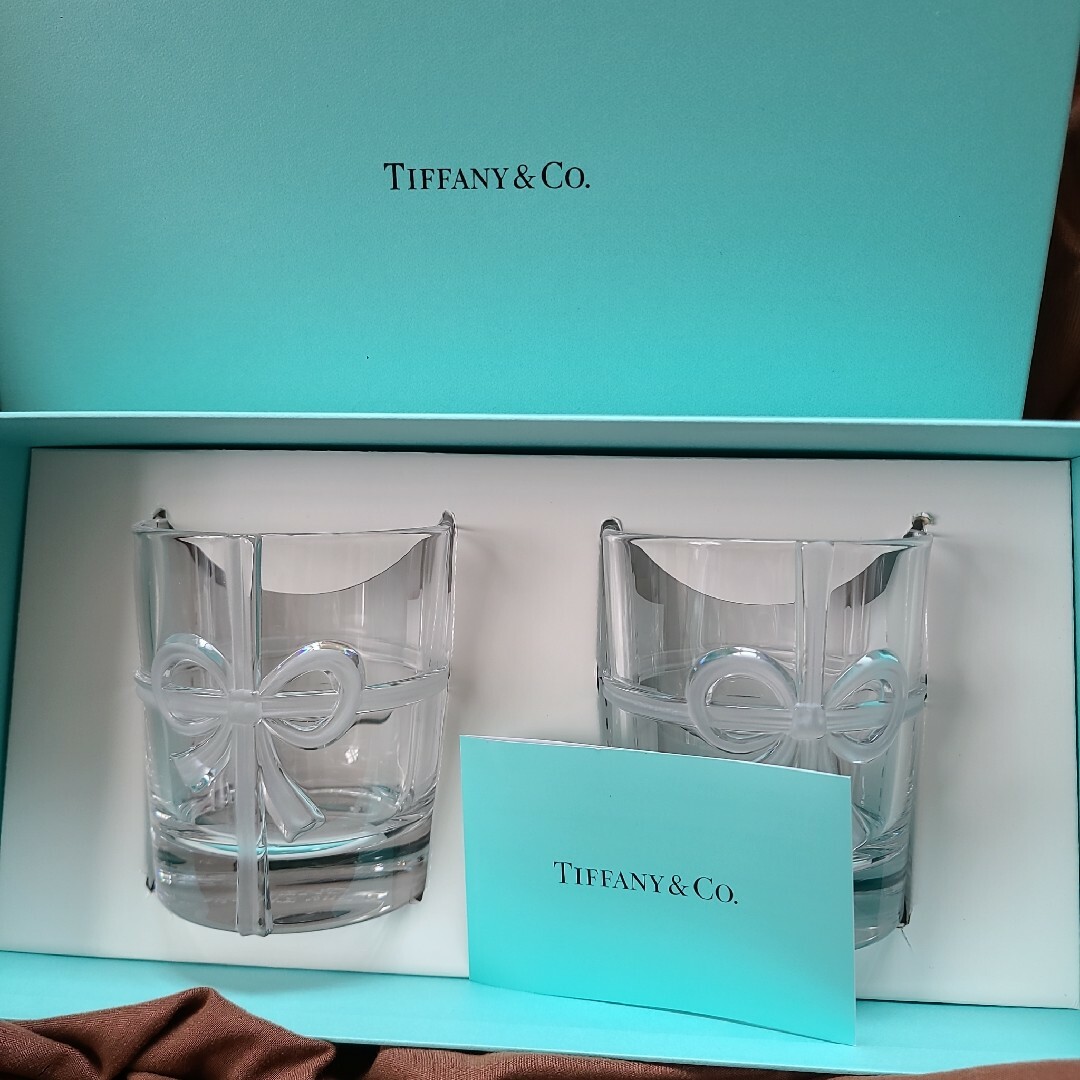 Tiffany & Co.(ティファニー)のTIFFANY&Co ティファニー TIFFANY&Co. ペアグラス グラス インテリア/住まい/日用品のキッチン/食器(食器)の商品写真