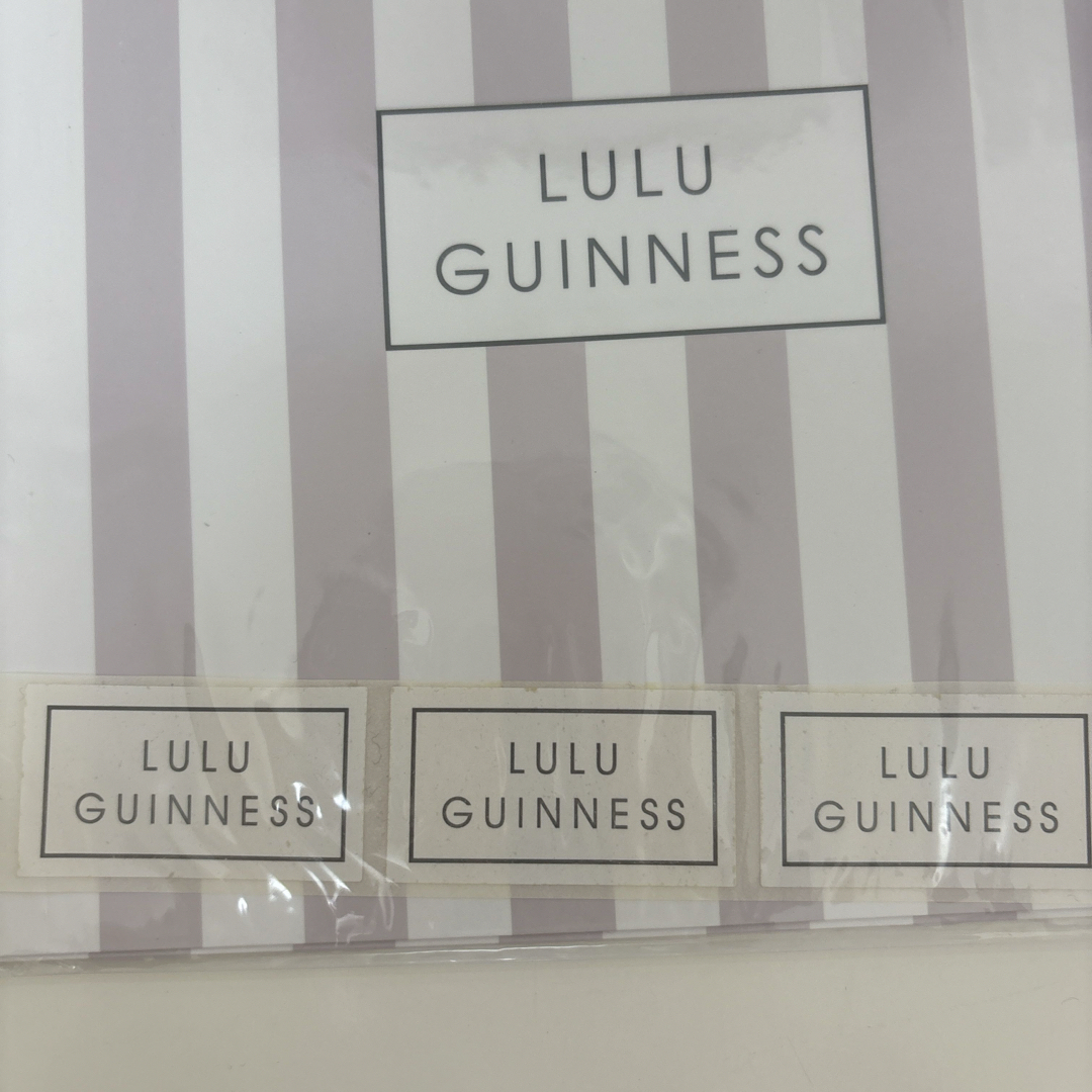 LULU GUINNESS(ルルギネス)のルルギネス　ラッピング袋 インテリア/住まい/日用品のオフィス用品(ラッピング/包装)の商品写真