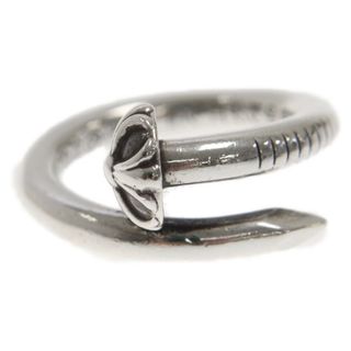 CHROME HEARTS クロムハーツ NAIL CRSBALL クロスボールネイルリング シルバー