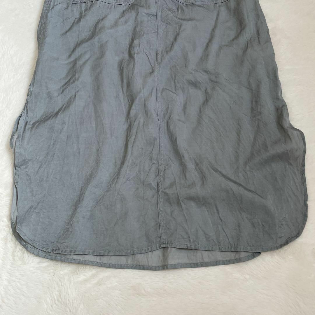 nitca(ニトカ)のニトカ　サテン　ナチュラル　ヴィンテージ　ラウンドヘムスカート 日本製　ロング レディースのスカート(ロングスカート)の商品写真