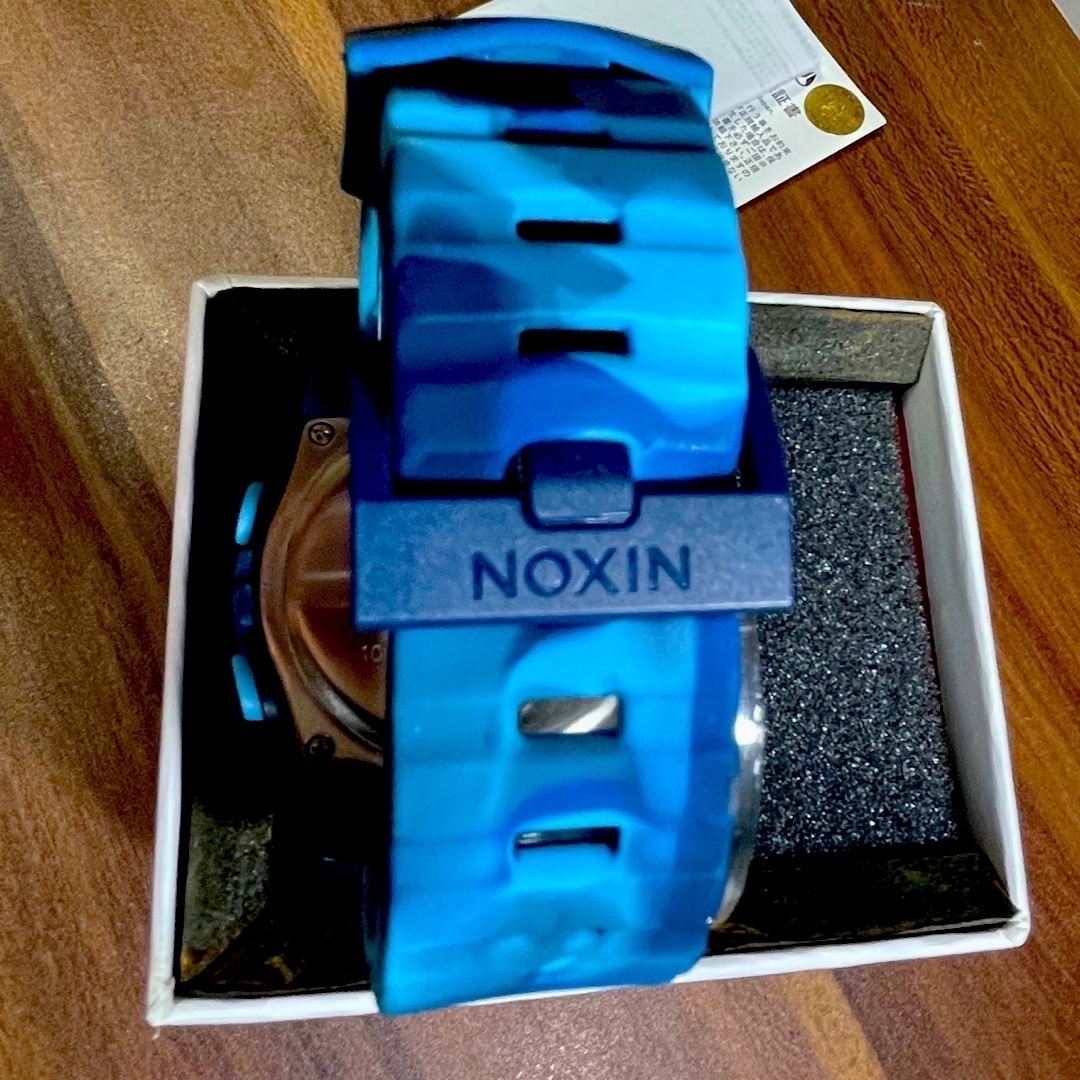 NIXON(ニクソン)の‼️ニクソン＊UNITマーブルブルー(^-^)‼️ メンズの時計(腕時計(デジタル))の商品写真