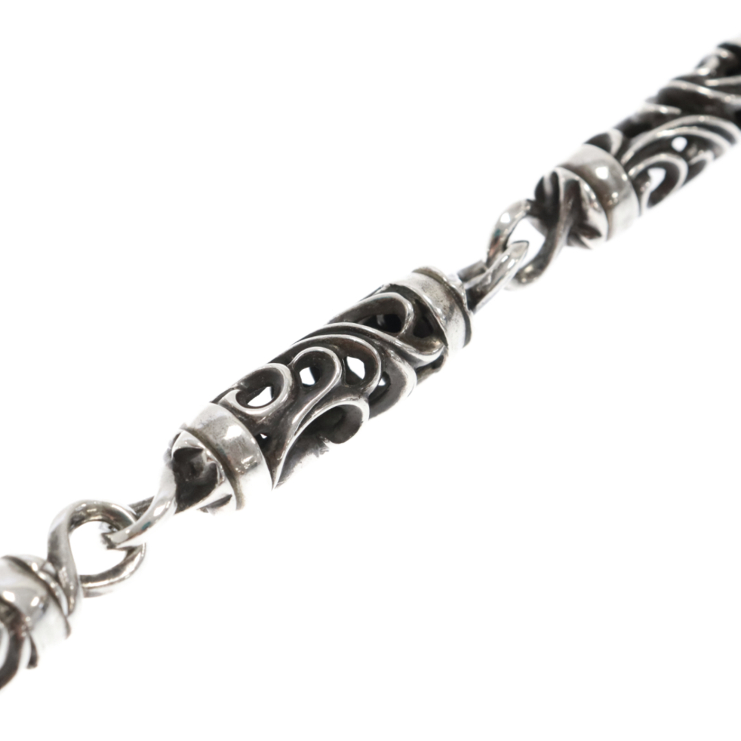 Chrome Hearts(クロムハーツ)のCHROME HEARTS クロムハーツ Roller 9Link Chain 1クリップ ローラー ウォレットチェーン シルバー 9リンク オールド刻印 国内ギャランティ付き メンズのファッション小物(ウォレットチェーン)の商品写真