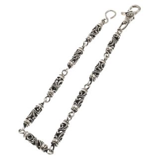 Chrome Hearts - CHROME HEARTS クロムハーツ Roller 9Link Chain 1クリップ ローラー ウォレットチェーン シルバー 9リンク オールド刻印 国内ギャランティ付き