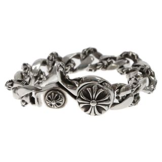 クロムハーツ(Chrome Hearts)のCHROME HEARTS クロムハーツ FNCY CHN LNK 13LINK ファンシーリンククリップ シルバーブレスレット シルバー オールド刻印 国内ギャランティ付き(ブレスレット)