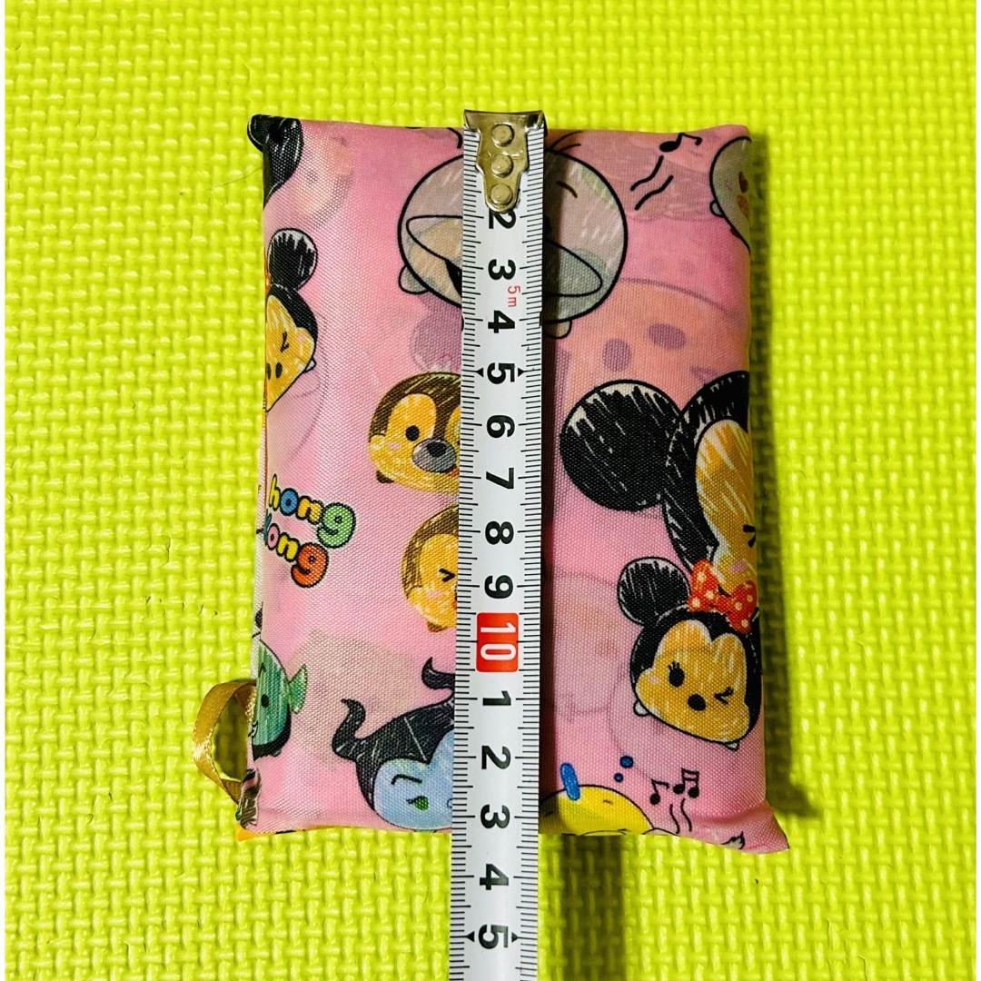 折り畳み式 ショッピングバッグ ピンクミッキーマウス レディースのバッグ(エコバッグ)の商品写真