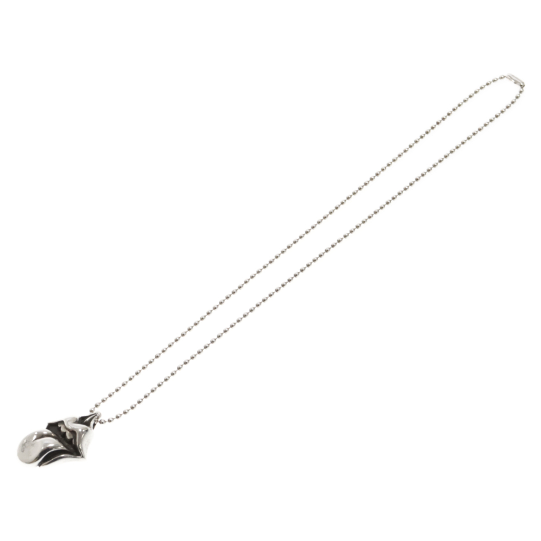 Chrome Hearts(クロムハーツ)のCHROME HEARTS クロムハーツ LIPS & TONGUE SWIVEL リップアンドタン スベイル ネックレス シルバー メンズのアクセサリー(ネックレス)の商品写真