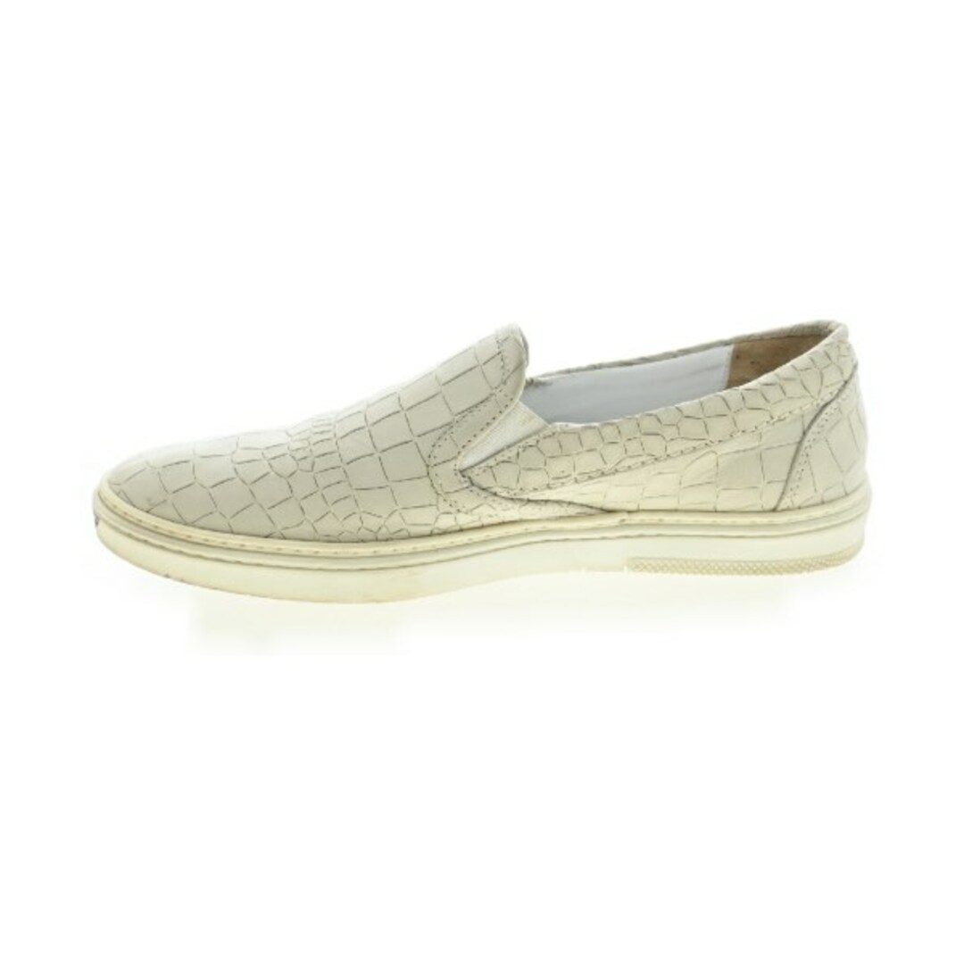 JIMMY CHOO(ジミーチュウ)のJIMMY CHOO スニーカー 40 1/2(25.5cm位) オフホワイト 【古着】【中古】 メンズの靴/シューズ(スニーカー)の商品写真