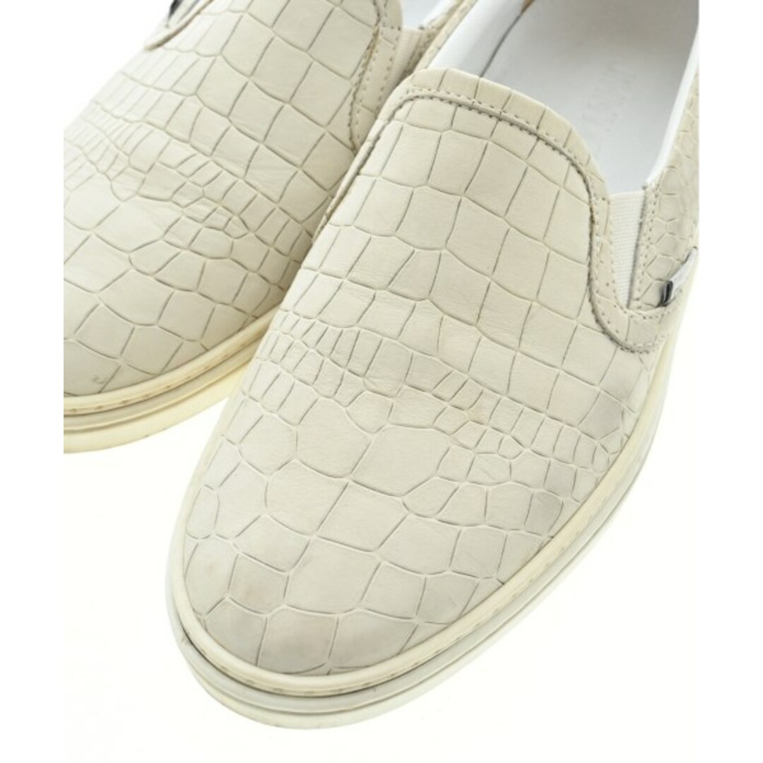 JIMMY CHOO(ジミーチュウ)のJIMMY CHOO スニーカー 40 1/2(25.5cm位) オフホワイト 【古着】【中古】 メンズの靴/シューズ(スニーカー)の商品写真