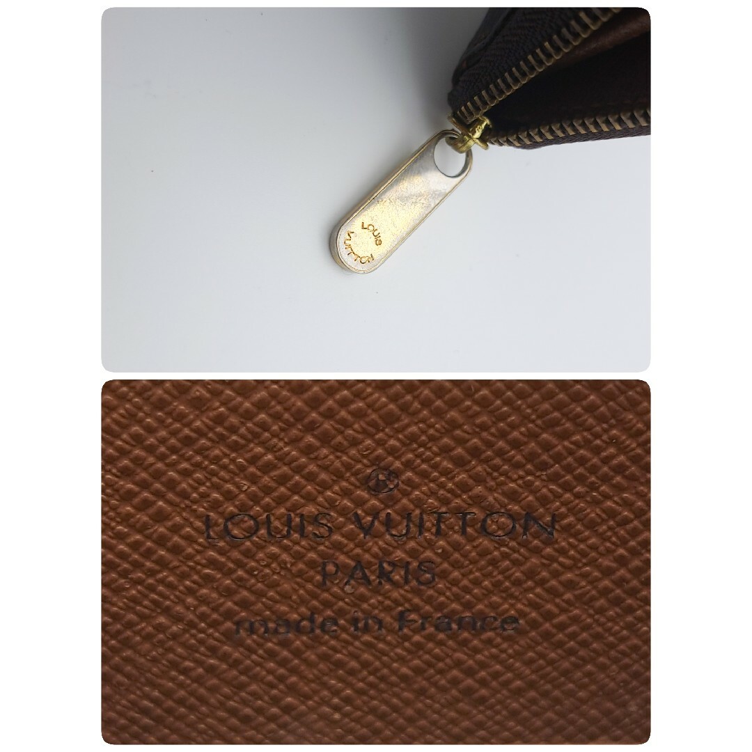 LOUIS VUITTON(ルイヴィトン)のルイヴィトン【極美品】モノグラムジッピーコインパースラウンドファスナー小銭入れ レディースのファッション小物(コインケース)の商品写真