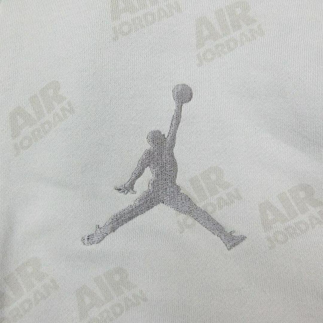 NIKE(ナイキ)の美品 ナイキ  JORDAN パーカー ロゴ刺繍 プリント ジップアップ XL メンズのトップス(パーカー)の商品写真