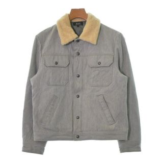 A.P.C. アーペーセー ブルゾン 1(S位) グレー 【古着】【中古】(その他)