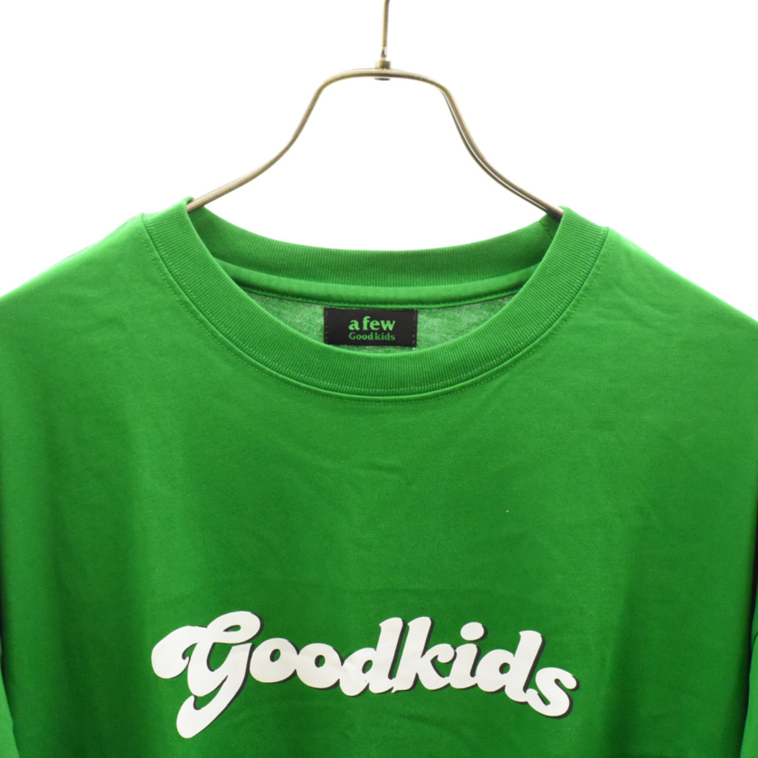 A FEW GOOD KIDS アフュー グッド キッズ Summer Limited Tee サマー リミテッド バックラインストーン プリント 半袖Tシャツ カットソー グリーン メンズのトップス(Tシャツ/カットソー(半袖/袖なし))の商品写真