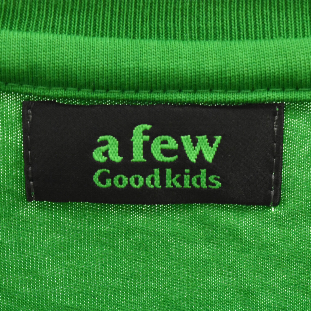 A FEW GOOD KIDS アフュー グッド キッズ Summer Limited Tee サマー リミテッド バックラインストーン プリント 半袖Tシャツ カットソー グリーン メンズのトップス(Tシャツ/カットソー(半袖/袖なし))の商品写真