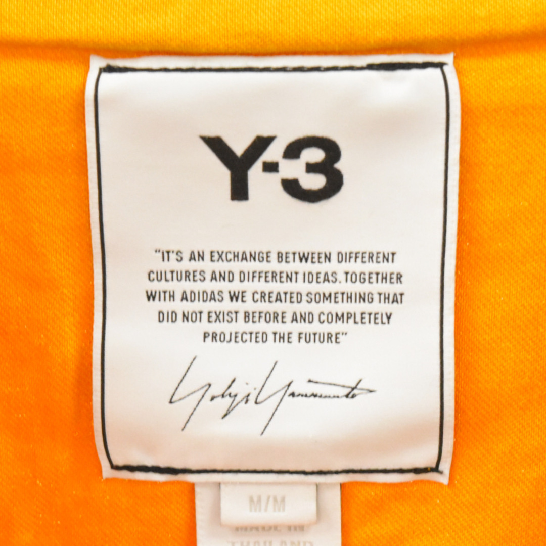 Y-3(ワイスリー)のY-3 ワイスリー クラシックペーパージャージーSS 半袖Tシャツ カットソー イエロー GV4188 16C001 メンズのトップス(Tシャツ/カットソー(半袖/袖なし))の商品写真